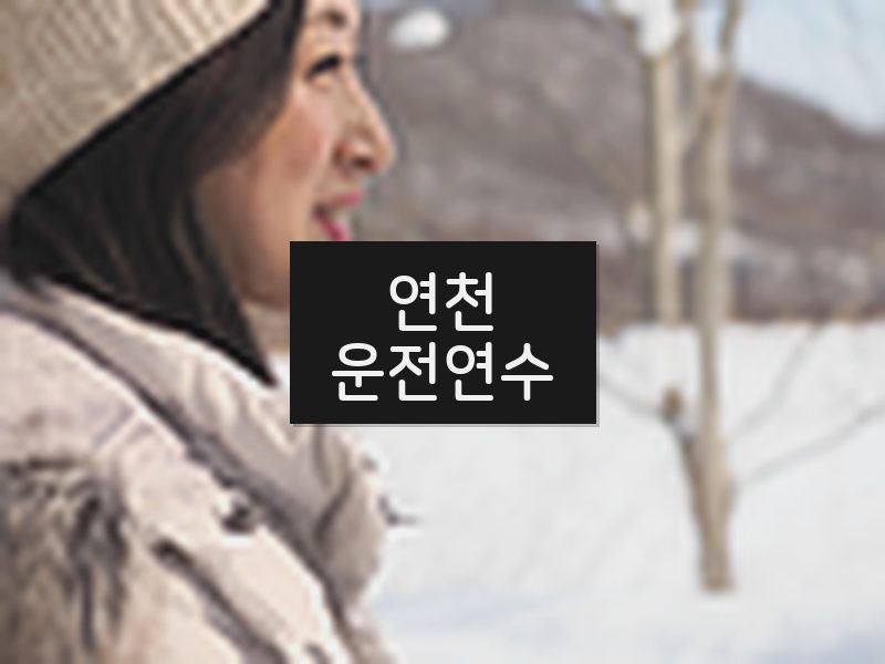 연천운전연수 후기