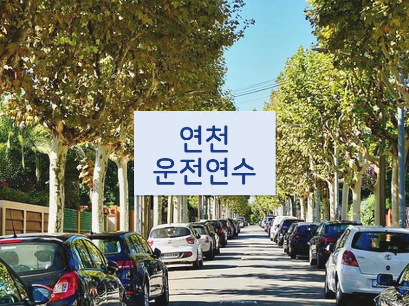 연천운전연수 후기