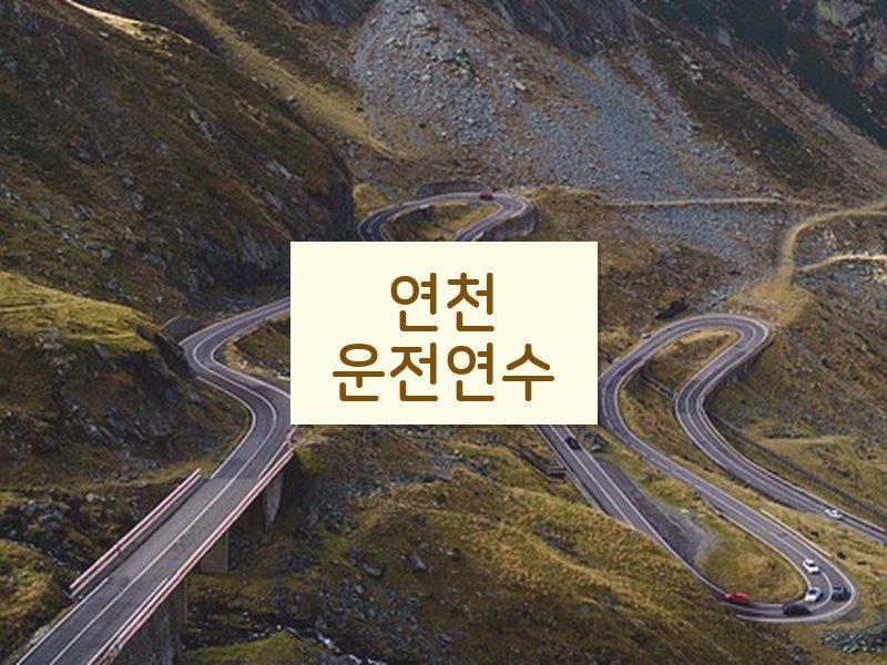 연천운전연수 후기