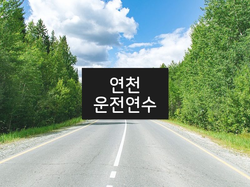 연천운전연수 후기