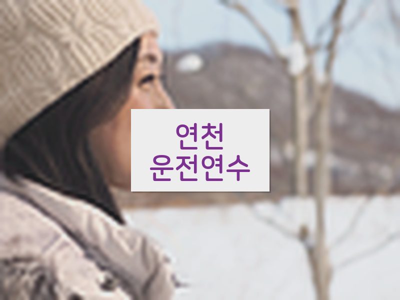 연천운전연수 후기