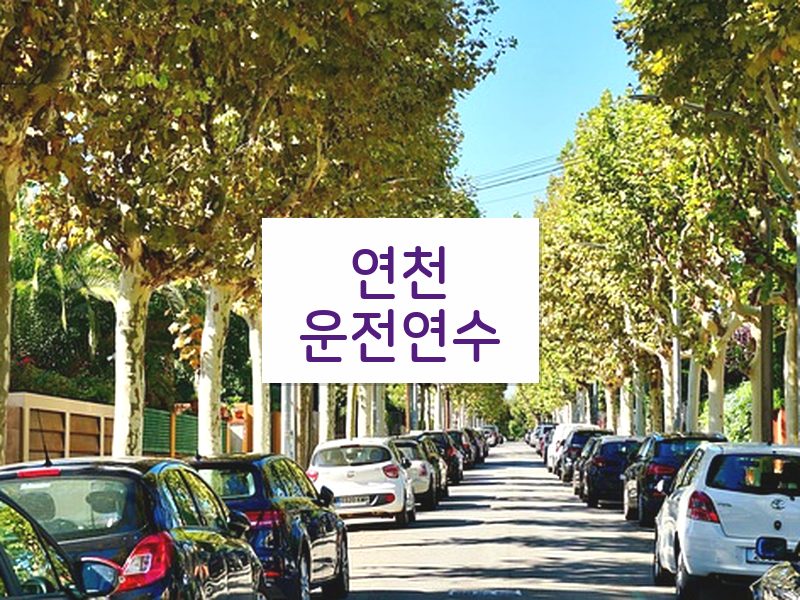 연천운전연수 후기