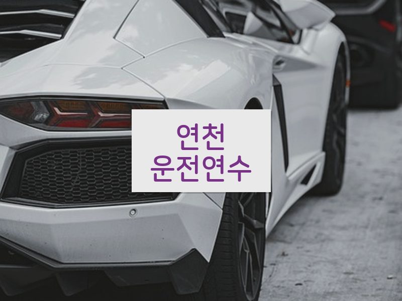 연천운전연수 후기