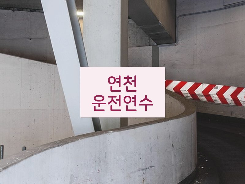 연천운전연수 후기