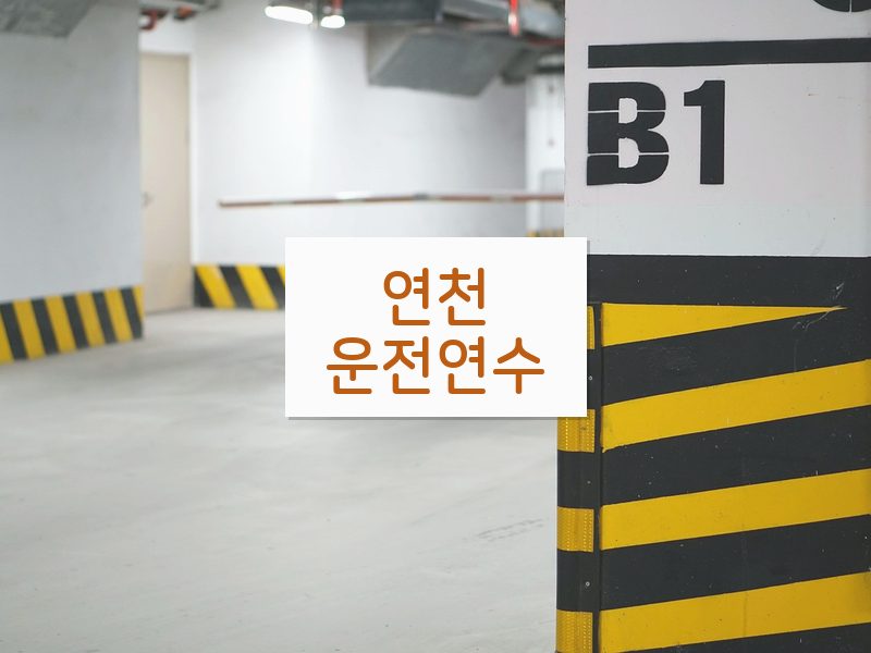 연천운전연수 후기