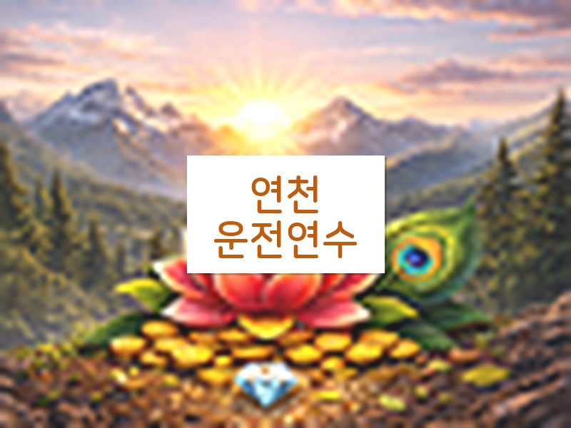 연천운전연수 후기