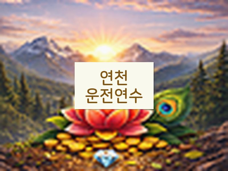 연천운전연수 후기