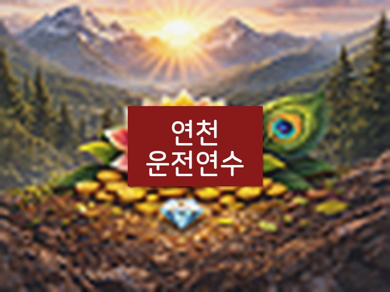 연천운전연수 후기