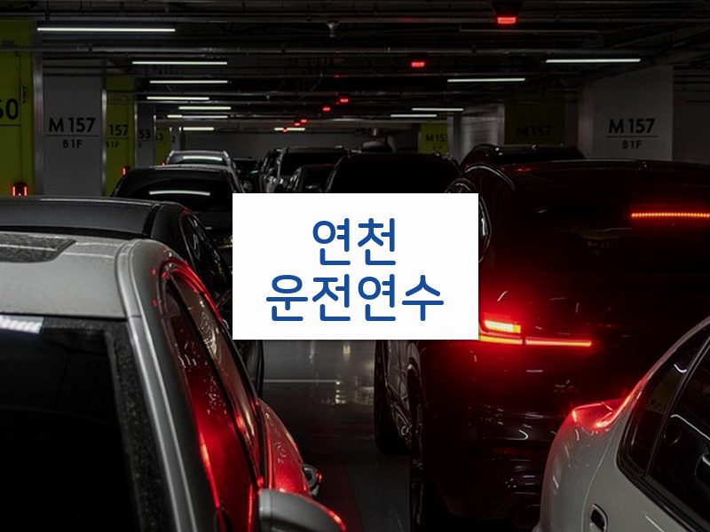 연천운전연수 후기
