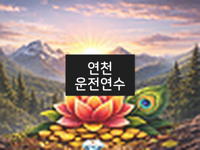 연천운전연수 후기