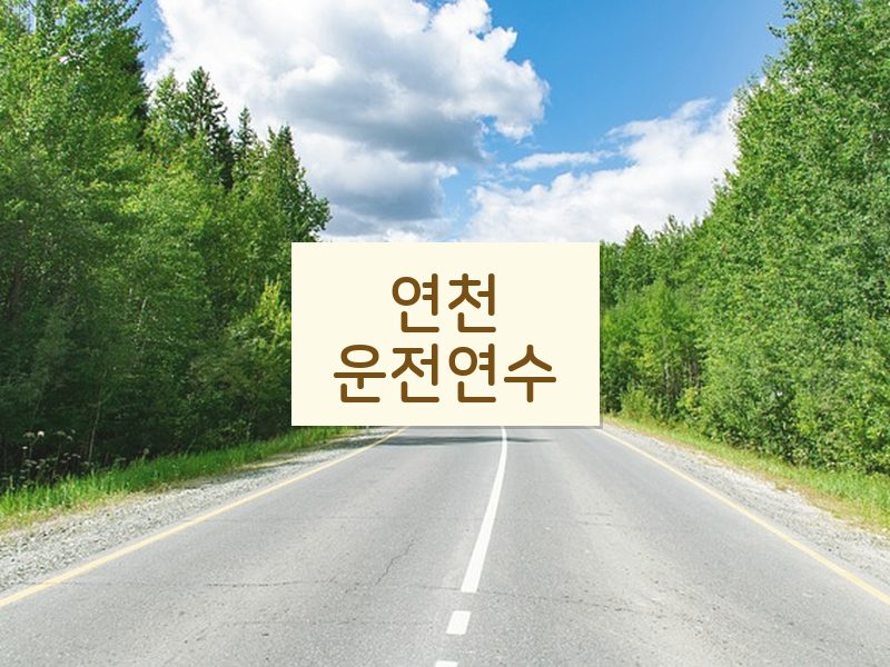 연천운전연수 후기